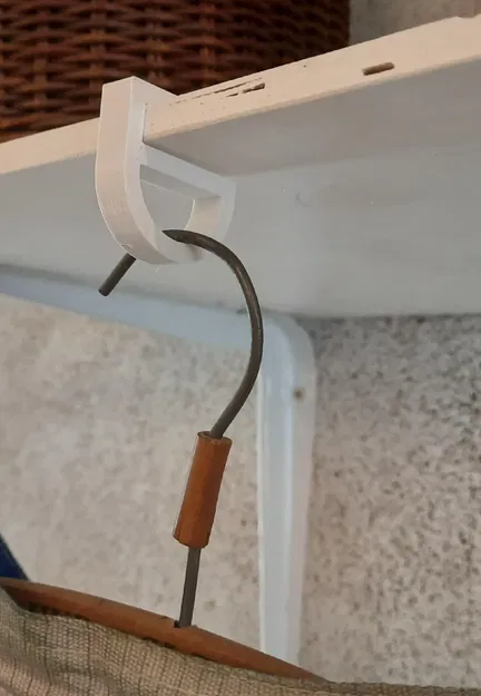 Giá treo quần áo tùy chỉnh cho kệ với móc treo - Image 1