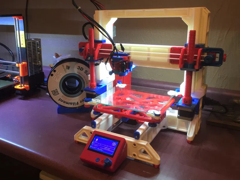 Máy in 3D Mulbot với khung in 3D và hệ thống truyền động - Image 2