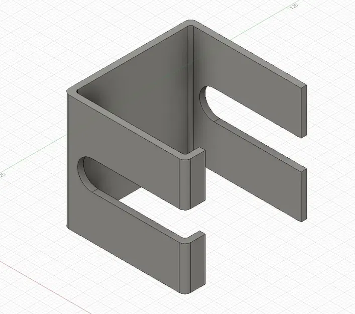 Giá đỡ hình chữ C 40x40x38mm cho thanh treo M10 - Image 1