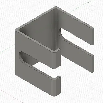 Giá đỡ hình chữ C 40x40x38mm cho thanh treo M10