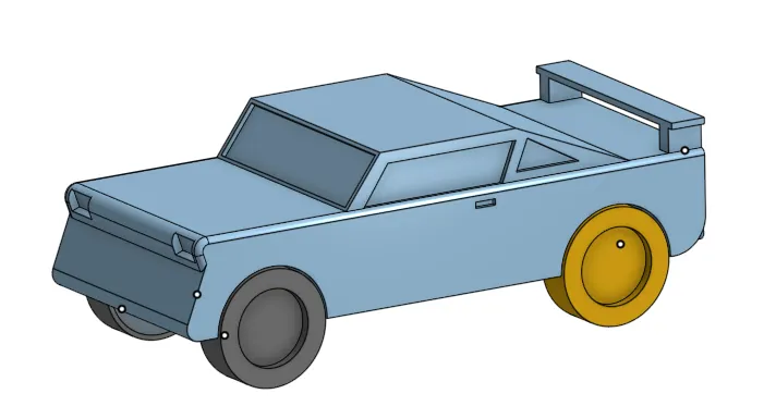 Xe thể thao in tại chỗ mini - Image 1