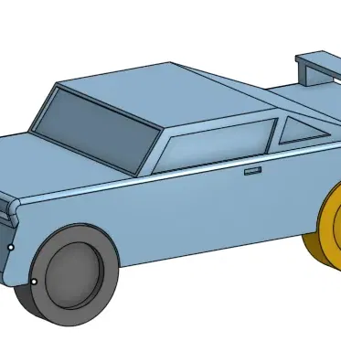 Xe thể thao in tại chỗ mini