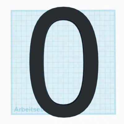 Số nhà và biển số sáng tạo từ các chữ số 0-9