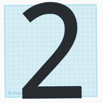 Số nhà và biển số sáng tạo từ các chữ số 0-9