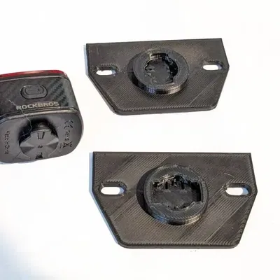 Giá đỡ đèn Rockbros Q2S cho giá đỡ xe đạp Thule Pack n Pedal