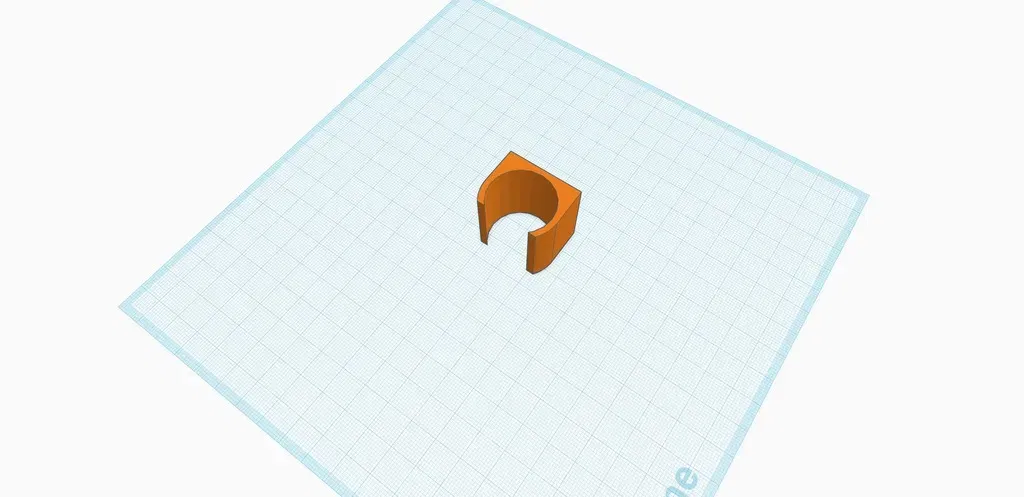 Giá đỡ ổ cắm điện gắn trụ 25mm - Image 1