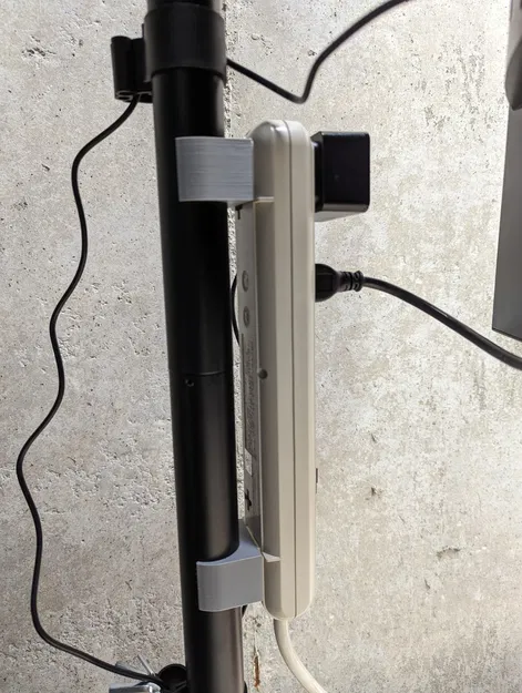 Giá đỡ ổ cắm điện cho cột 35mm - Image 2