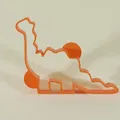 Cutter nhựa hình khủng long dễ thương cho bột nhồi - Thumbnail 1