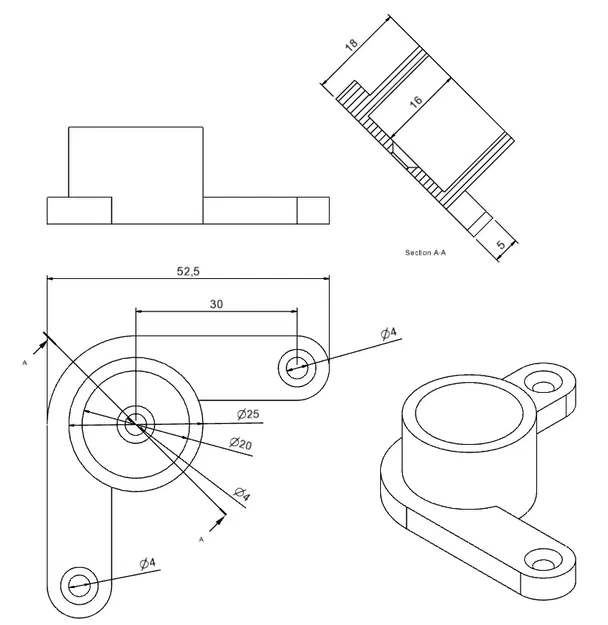 Bộ vị trí cho máy khắc laser ACMER P2 - Image 6