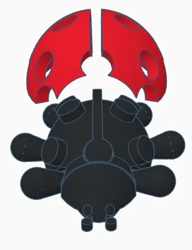 Bọ rùa với cánh có thể gắn và chân di chuyển - Image 7