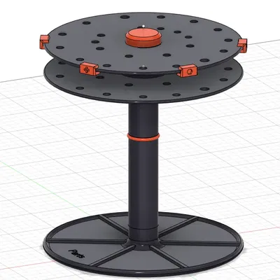 Giá đỡ tua vít chính xác xoay với thiết kế mô-đun