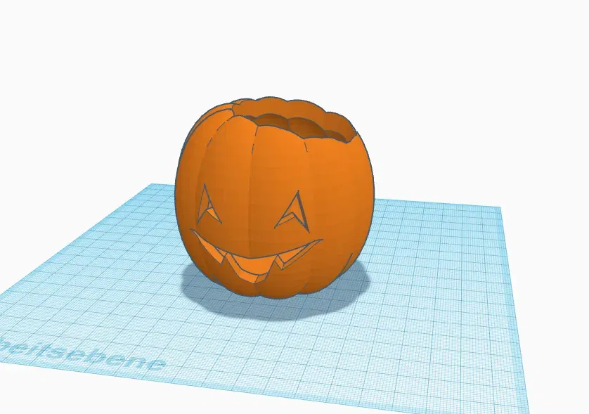 Giá đỡ bút hình quả bí ngô cho trang trí Halloween - Image 1