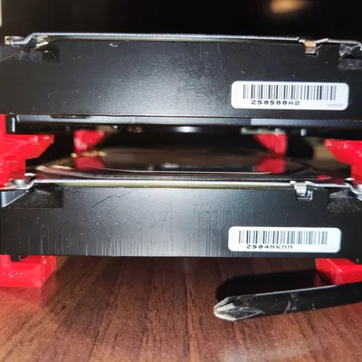 Giá đỡ HDD đôi cho ổ cứng 3.5 inch