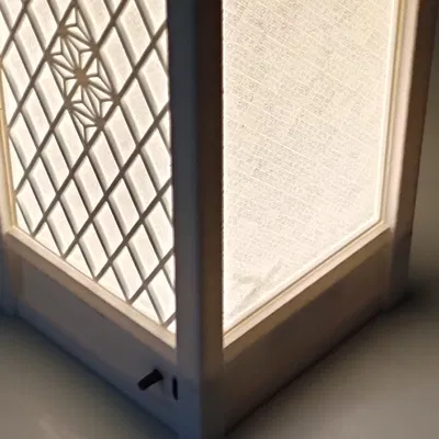 Đèn bàn phong cách Kumiko phiên bản 1.0