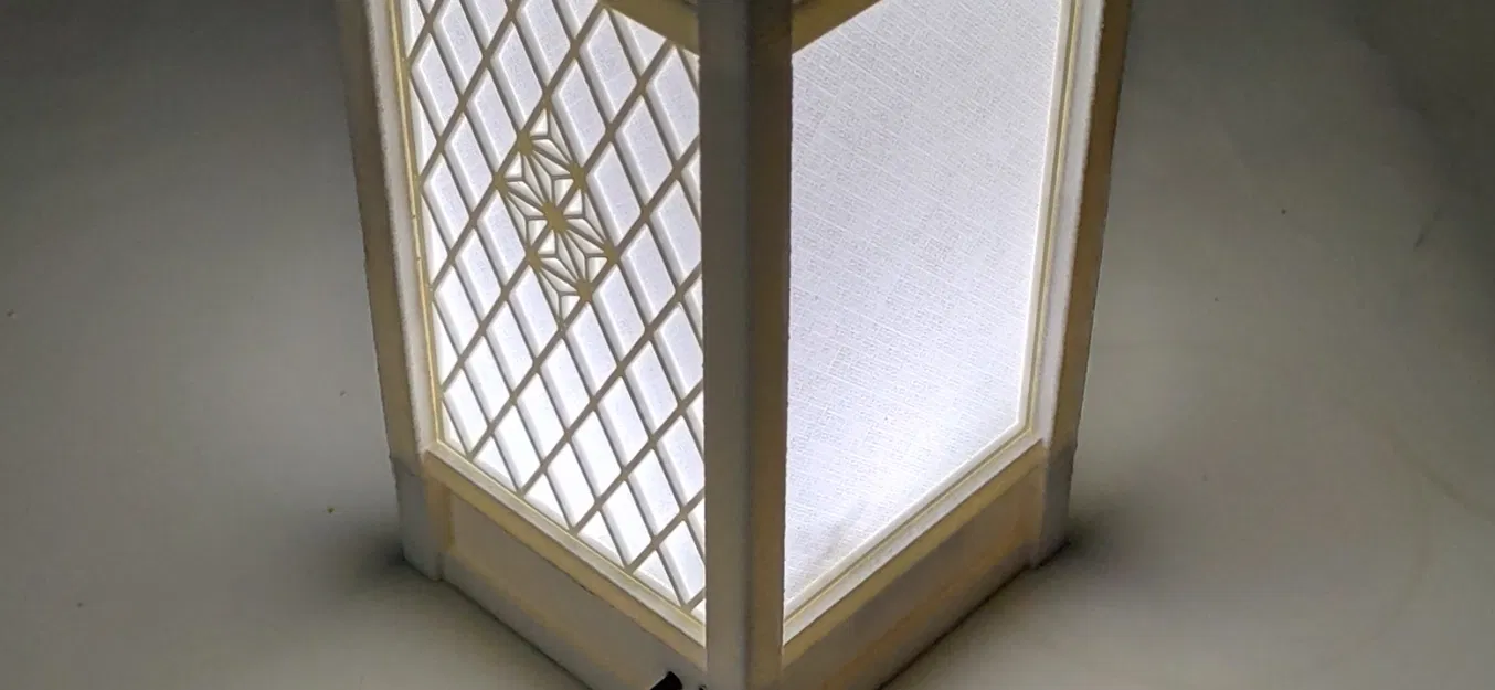 Đèn bàn phong cách Kumiko phiên bản 1.0 - Image 2