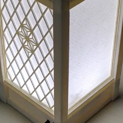 Đèn bàn phong cách Kumiko phiên bản 1.0