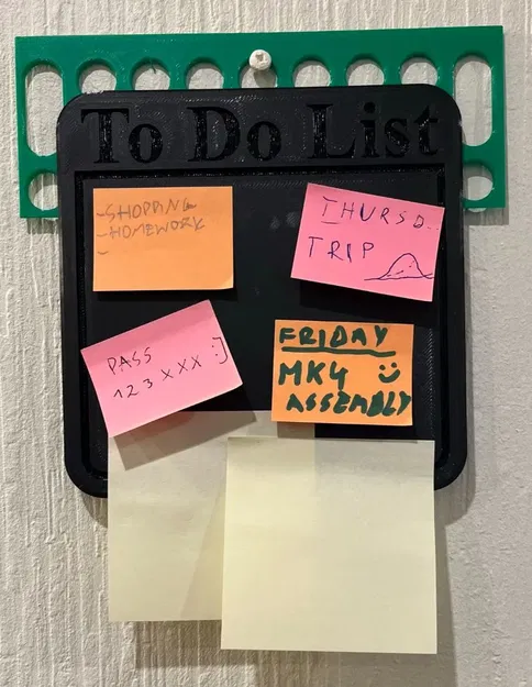 Bảng ghi chú việc cần làm To Do List - Image 1