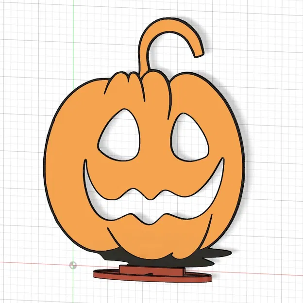 Trang trí bí ngô với giá đỡ hai kích thước khác nhau - Image 2