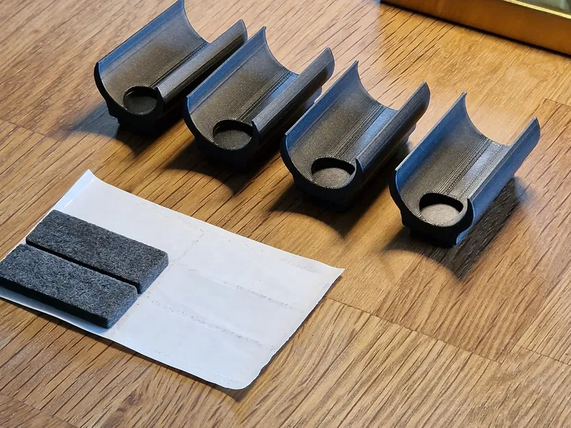 Giá đỡ felt cho khung ống 1 inch - Image 3