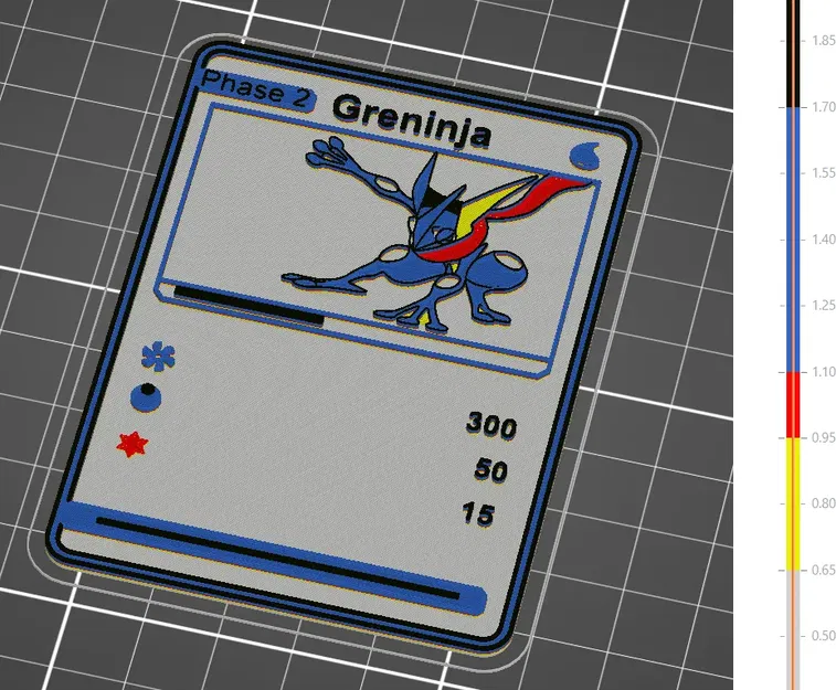 Thẻ Pokemon Greninja với tính năng thay đổi màu sắc thủ công - Image 2