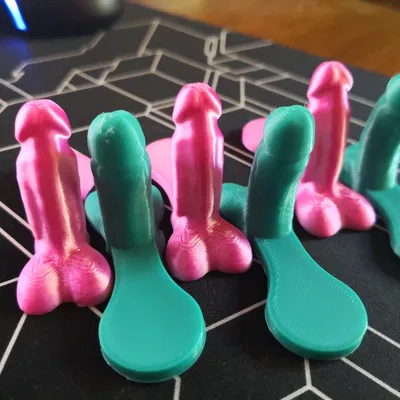 Giỏ hàng tiền xu "Dick" vui nhộn cho trò đùa NSFW