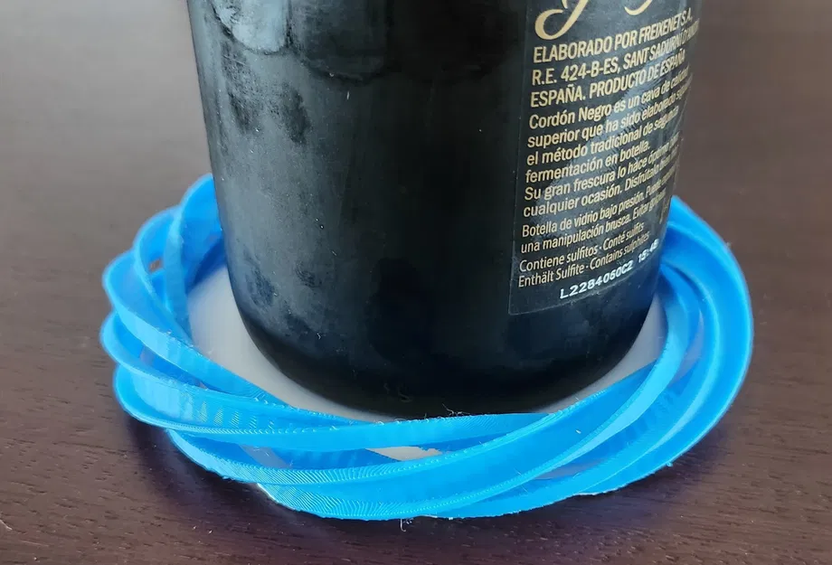 Đế lót chai rượu in 3D với kích thước tùy chỉnh - Image 2