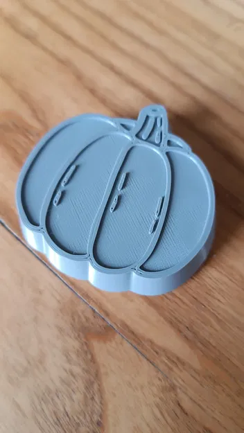 Con dấu đất sét hình bí ngô cho mùa thu và Halloween - Image 1