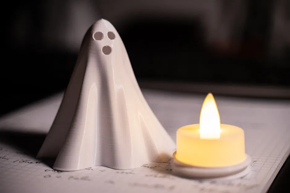 Ma nhỏ thắp sáng bằng đèn tealight năng lượng pin - Image 3