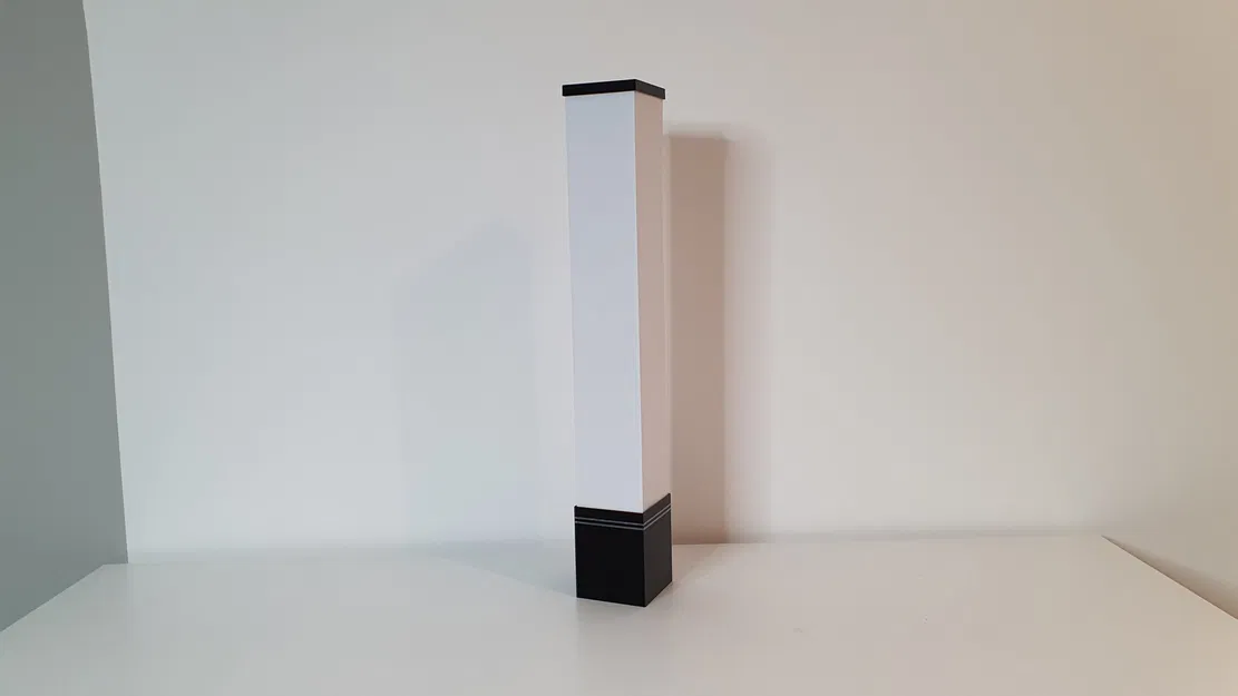 Đèn LED hình chóp với chao giấy DIN A3 - Image 3