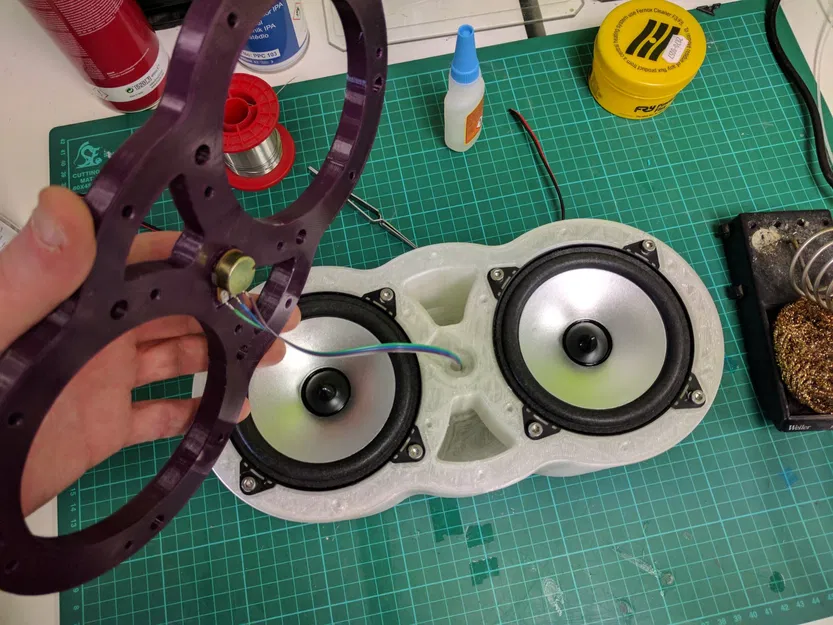 **Bộ khuếch đại nhạc cụ điện tử in 3D** - Image 8