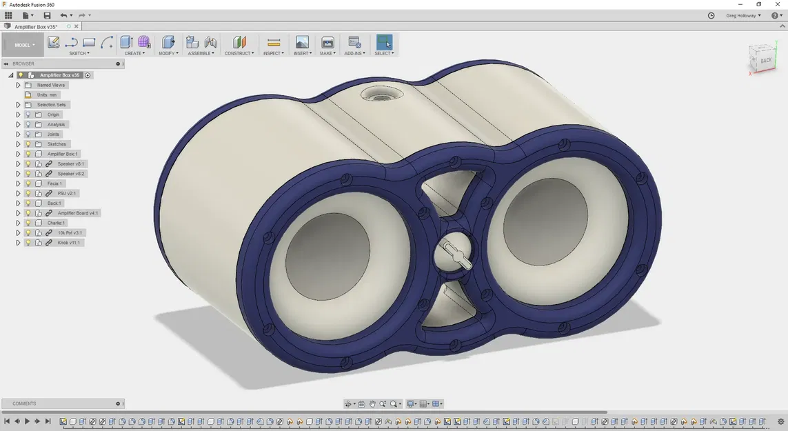 **Bộ khuếch đại nhạc cụ điện tử in 3D** - Image 10