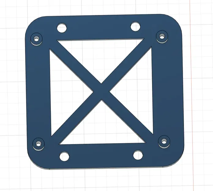 Giá đỡ Pi 3B cho bảng đáy Rook 2020 MK1 - Image 1