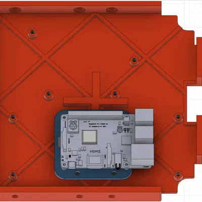Giá đỡ Pi 3B cho bảng đáy Rook 2020 MK1