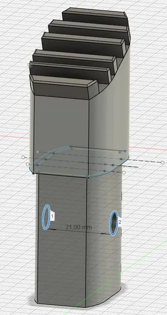 Đế thay thế cho thang nhôm với kích thước 40 mm và 19 mm, 21 mm - Image 2