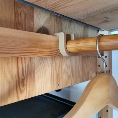 Giá đỡ thanh treo quần áo cho hệ thống IKEA IVAR