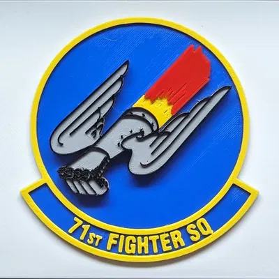Biểu tượng phi đoàn tiêm kích 71 của Không quân