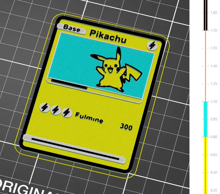 Thẻ Pokemon - Pikachu (Ý) với tính năng thay đổi màu sắc thủ c... - Image 2