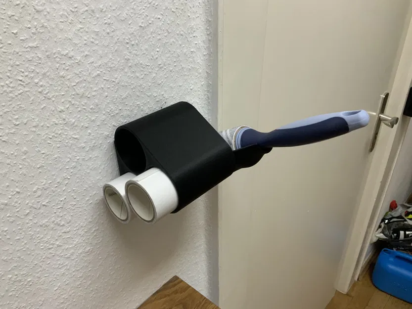 Giá đỡ và lưu trữ cuộn lăn bụi treo tường - Image 1