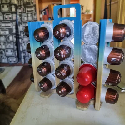 Giá đỡ viên nén Nespresso nhiều kích thước có tay cầm