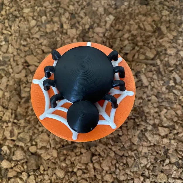 Bánh kem hình nhện trang trí Halloween - Image 3