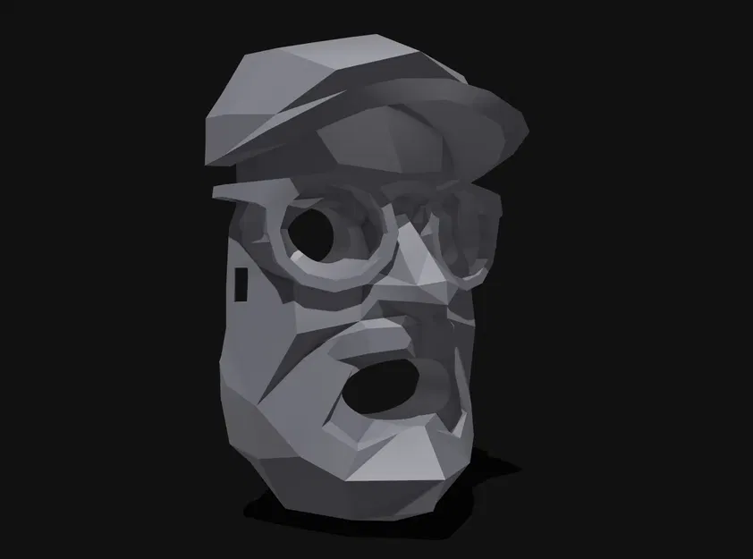 Mặt nạ Halloween Josef Prusa siêu đáng sợ - Image 1