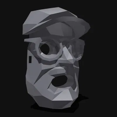 Mặt nạ Halloween Josef Prusa siêu đáng sợ