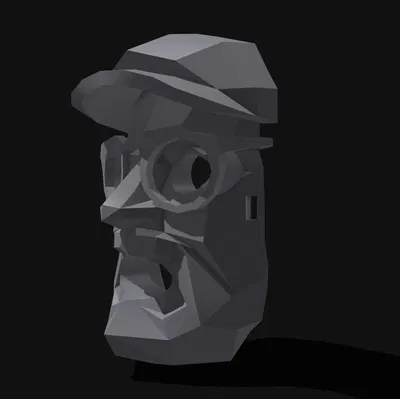 Mặt nạ Halloween Josef Prusa siêu đáng sợ