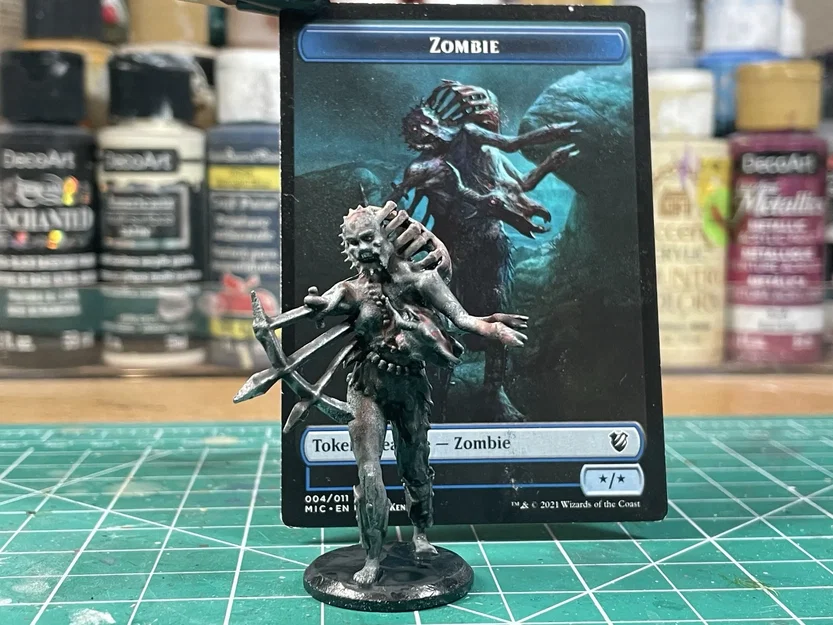 Thẻ sinh vật xác sống Geralf's Skaab - Image 1