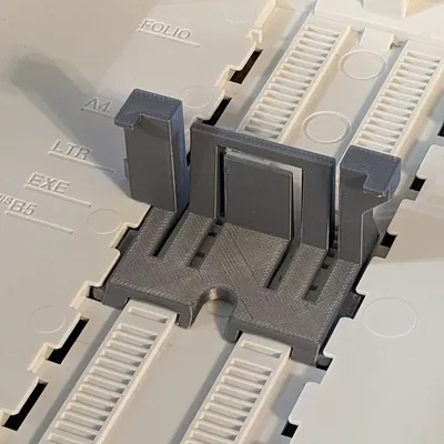 Hướng dẫn giấy phía sau máy in Brother HL-3170CDW