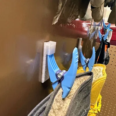 Kẹp găng tay từ tính cho gara làm việc