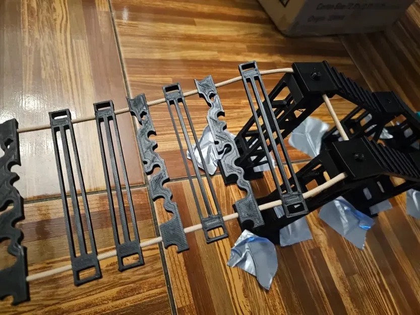 Mảnh cầu dây cho xe địa hình tỉ lệ 1/18 - Image 2