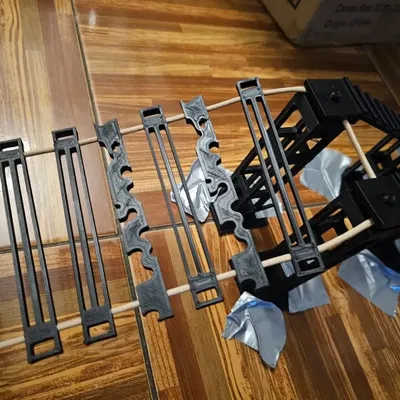 Mảnh cầu dây cho xe địa hình tỉ lệ 1/18