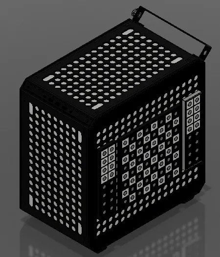 Bộ cờ vua từ tính tùy chỉnh cho Cooler Master QUBE 500 - Image 2