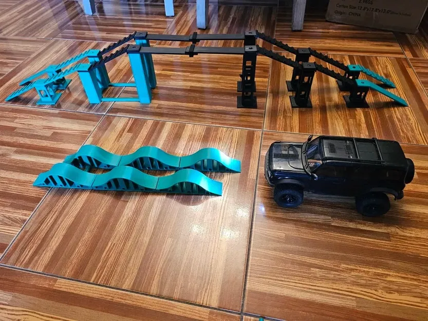 Bộ đường đua whoops tỷ lệ 1/18 cho xe điều khiển từ xa - Image 1